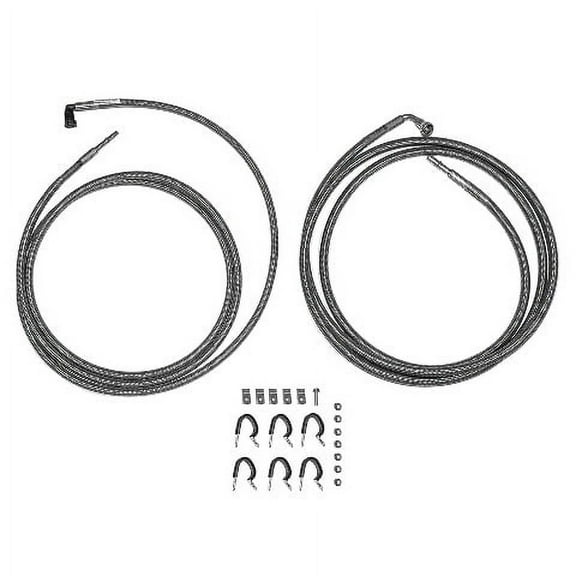 06-11 Chevy Impala w/3.5 Flex Fuel Engine, Car, Quick Fix Fuel Kit; Braided-QFF0024SS