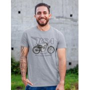 Bsa Victor Grand Prix T-Shirt Men -BSA Designs, Male 3X-Large