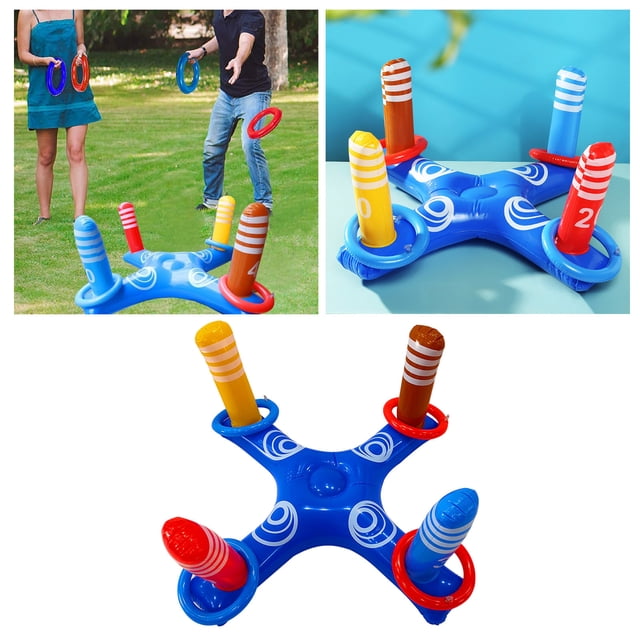 BotaniNest Bath Basketball Hoop | Inflatable Pool Toys | Outdoor Water Toys Sports Apparel & For Family Home 1pc
