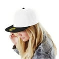 thumbnail image 3 of Beechfield  Original Flat Peak Snapback Cap (Pack of 2), 3 of 4