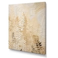 thumbnail image 2 of Designart "Symphony Of Golden Fronds V" Ferns Wall Decor, 2 of 7