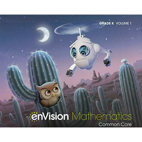 Pre-Owned ENVISION MATHEMATICS 2020 COMMON CORE STUDENT EDITION GRADE K VOLUME 1 Paperback - USED
