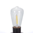 thumbnail image 4 of Gerson 45913 - 13" Rechargeable Battery Operated E27 Base LED Bulb (13"H Willow Lantern w/ Solar Light, E27 LED Bulb), 4 of 6
