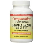 Calcium 500MG TABS CHEW WMILL Size: 60