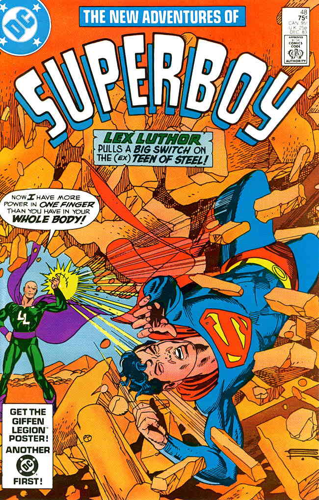 Cover of The New Adventures of Superboy #48