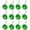 Green, variant on Visland 12PCS Acrylic Diamond Shower Curtain Hooks Rhinestones Curtain Hooks Bling Bathroom Decor
