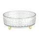 thumbnail image 1 of Caja de almacenamiento de cosméticos giratoria 360, útil estante de escritorio para el hogar, estante de almacenamiento giratorio, 1 of 6
