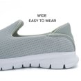 thumbnail image 5 of Rockomi Womens Slip On Shoes Casual Flats Sneakers Ladies Comfortable Non Slip Shoes Gray-1 7, 5 of 8