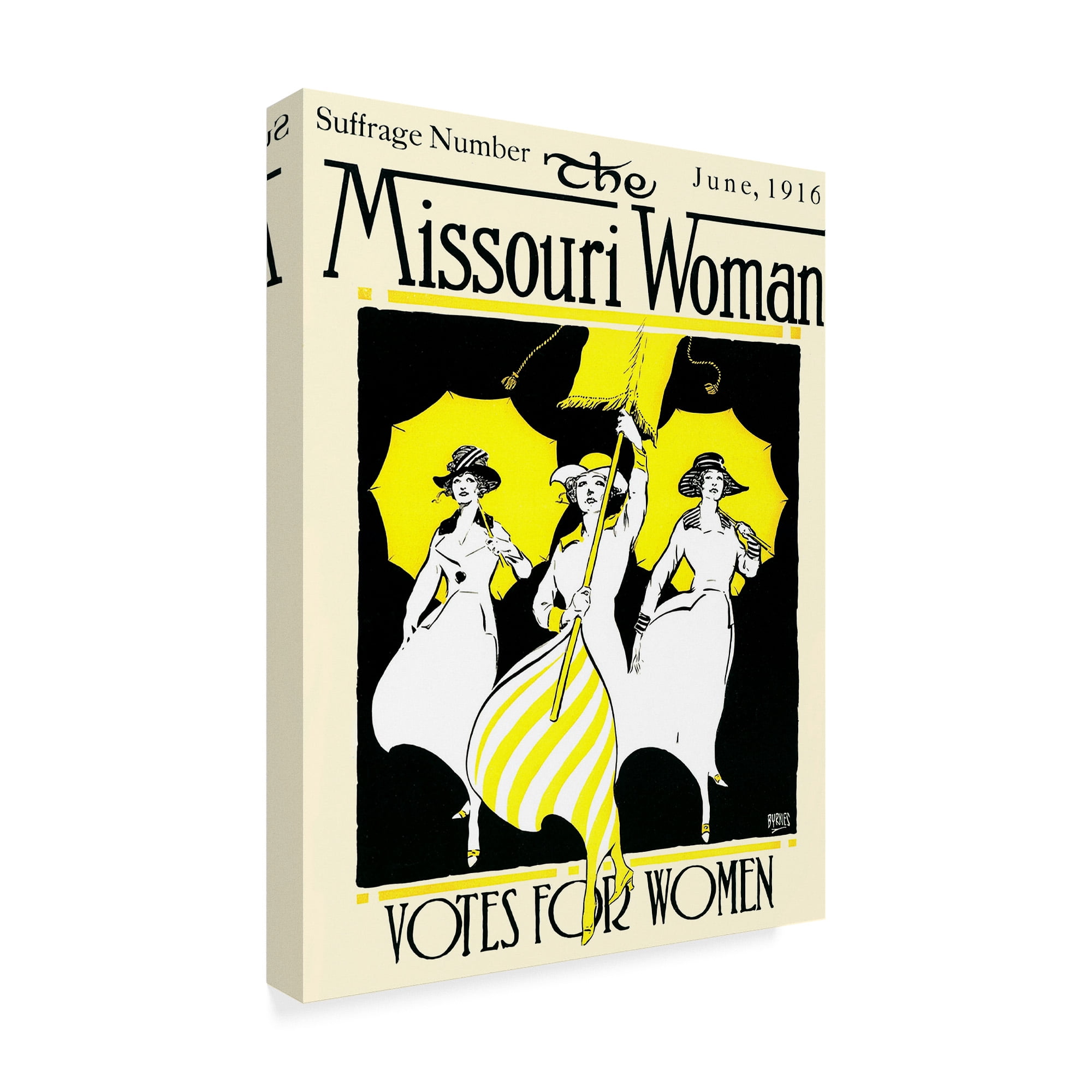 Trademark Fine Art 'The Missouri Woman, 1916' Canvas Art by American School