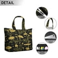 thumbnail image 3 of Flower Women's Large Weekend Travel Bag Moving Canvas Handbag Thick Double Layer Beach Weekend Travel Unisex Hospital Maternity Delivery with Toiletry Waterproof, 3 of 5