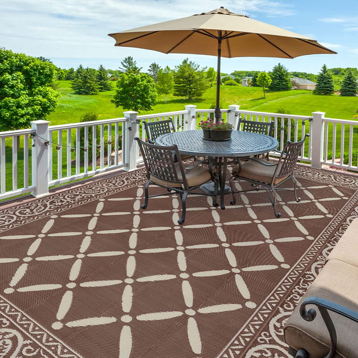 large outdoor rug 9x12