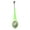 Green, variant on Ludlz Detachable Fine Mesh Tea Infuser Silicone Handle Press Design Tea Sieve Tools Teaware Strainer Household Supplies