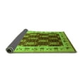 thumbnail image 2 of Ahgly Company Indoor Rectangle Oriental Green Traditional Area Rugs, 2' x 5', 2 of 4