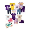 Garanimals Baby Girls' Short Sleeve Mix & Match Outfit Kid Pack Gift Box, 14-Piece, Sizes 0/3M-24M