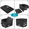 thumbnail image 4 of Fireproof Storage Box, Water Proof Document Organizer Box Antistatic  for Camping Traveling, 4 of 7