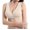 Beige, variant on Bralettes for Ladies Crossover V Neck Wrap Support with Wide Straps Flexible Underband And Easy Pull on Sleepwear Fit Wireless Bras for Women
