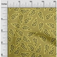 thumbnail image 2 of oneOone Cotton Silk Olive Green Fabric Leaves Fabric For Sewing Printed Craft Fabric By The Yard 42 Inch Wide, 2 of 6