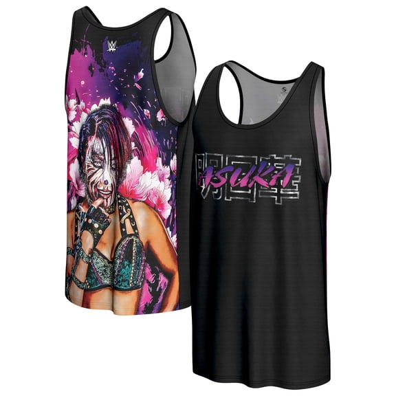 Men's ProSphere Black Asuka Blossom Tank Top