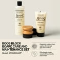 thumbnail image 2 of John Boos 3-Piece Wood Cutting Board Care Set with Oil, Cream & Applicator, 2 of 12