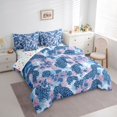 thumbnail image 3 of Castle Fairy Vintage Leopard Print Bedding Comforter Set,Cheetah Print Queen Bedding Sets, 3 of 8
