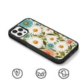 thumbnail image 2 of Aesthetic Flower Pattern Phone Case Compatible With iPhone 14 case Cute Fashion Soft TPU Design, 2 of 5