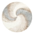 thumbnail image 2 of Rugs.Com Soft Touch Shag Collection Round Rug ‚Äì 6 Ft Round Khaki Shag Rug Perfect For Kitchens, Dining Rooms, 2 of 6