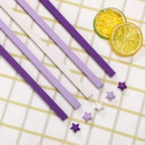 540 Sheets Double Colorful Star Decoration Folding Paper Strips for DIY Crafting Arts and Crafts Supplies