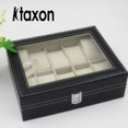 thumbnail image 3 of SalonMore PU Leather 10 Slots Wrist Watch Display Box Storage Holder Organizer Case, 3 of 6