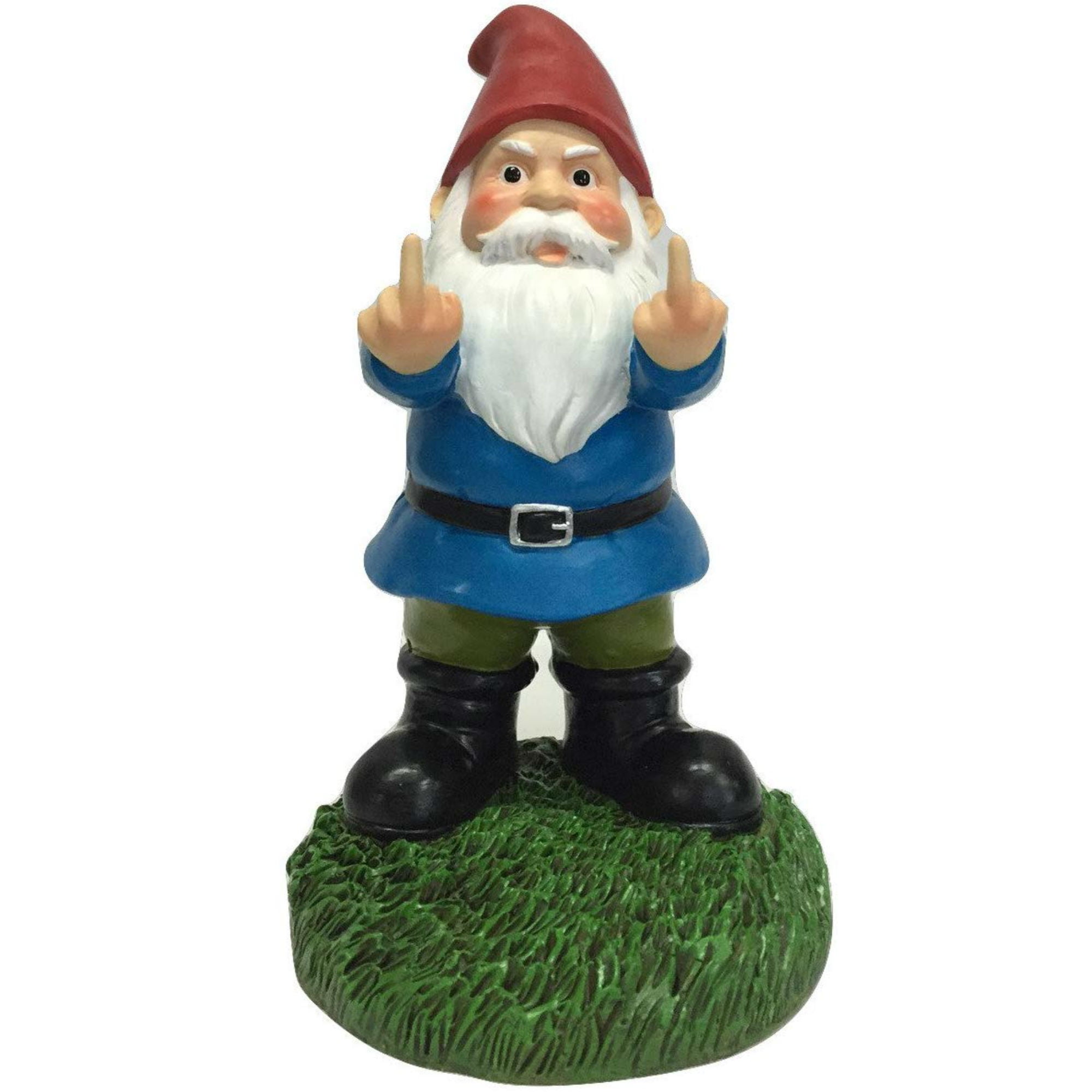 Gnometastic The Original Double Bird Garden Gnome Statue