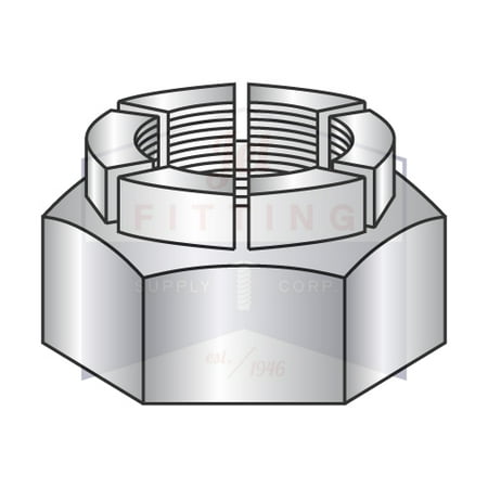 

7/8-9 Flex Type Lock Nuts | Heavy Hex | Full Height | Steel | Cadmium Plated & Waxed (Quantity: 25)