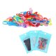 thumbnail image 2 of Bandas elásticas para cabello, multicolor, alta resistencia, en bolsa OPP, ideales para trenzas y peinados creativos, 200-300 piezas., 2 of 7