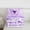 Purple, variant on Homewish Flying Butterfly 3 Pieces Queen Comforter Set For Children Teens Female,Stars Bling Glitter Ultra Soft Bedding Sets,Gradient Ombre Pink Bedding Comforter Set,Microfiber Bedroom Decor