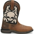 thumbnail image 2 of Double-H Boots Men's 11" Witness Composite Toe Non-Metallic Roper Work Boot Brown - DH5388, 2 of 7