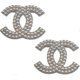 thumbnail image 1 of Cc Brooch Women's Sweater Small Suit Decorative Brooch Diamond Pearl Decorative Button Brooch Yw, 1 of 5