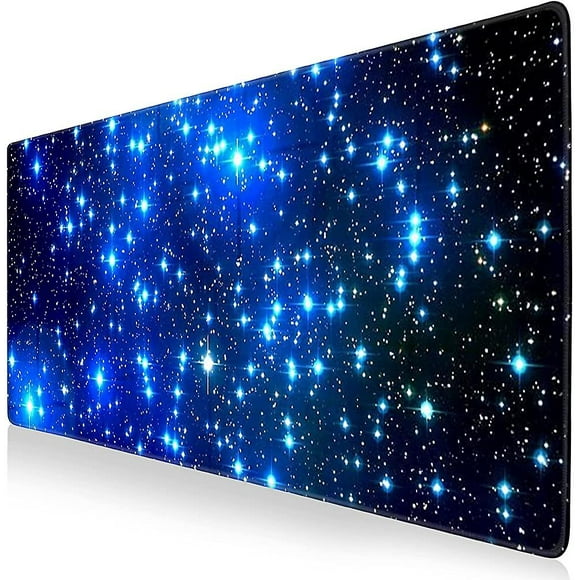 Gaming Mouse Pad, Galaxy Mouse Pad, 900x400 Anti-fray Cloth Mouse Pad, Large