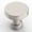 Brushed Satin Nickel, variant on 10 Pack Champagne Bronze Kitchen Cabinet Knobs and Pulls - Single Hole Round Gold Drawer Knobs for Bathroom Cabinets K0012