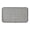 Gray, variant on Bone Dry Lattice Paw Print Microfiber Print Pet Mat