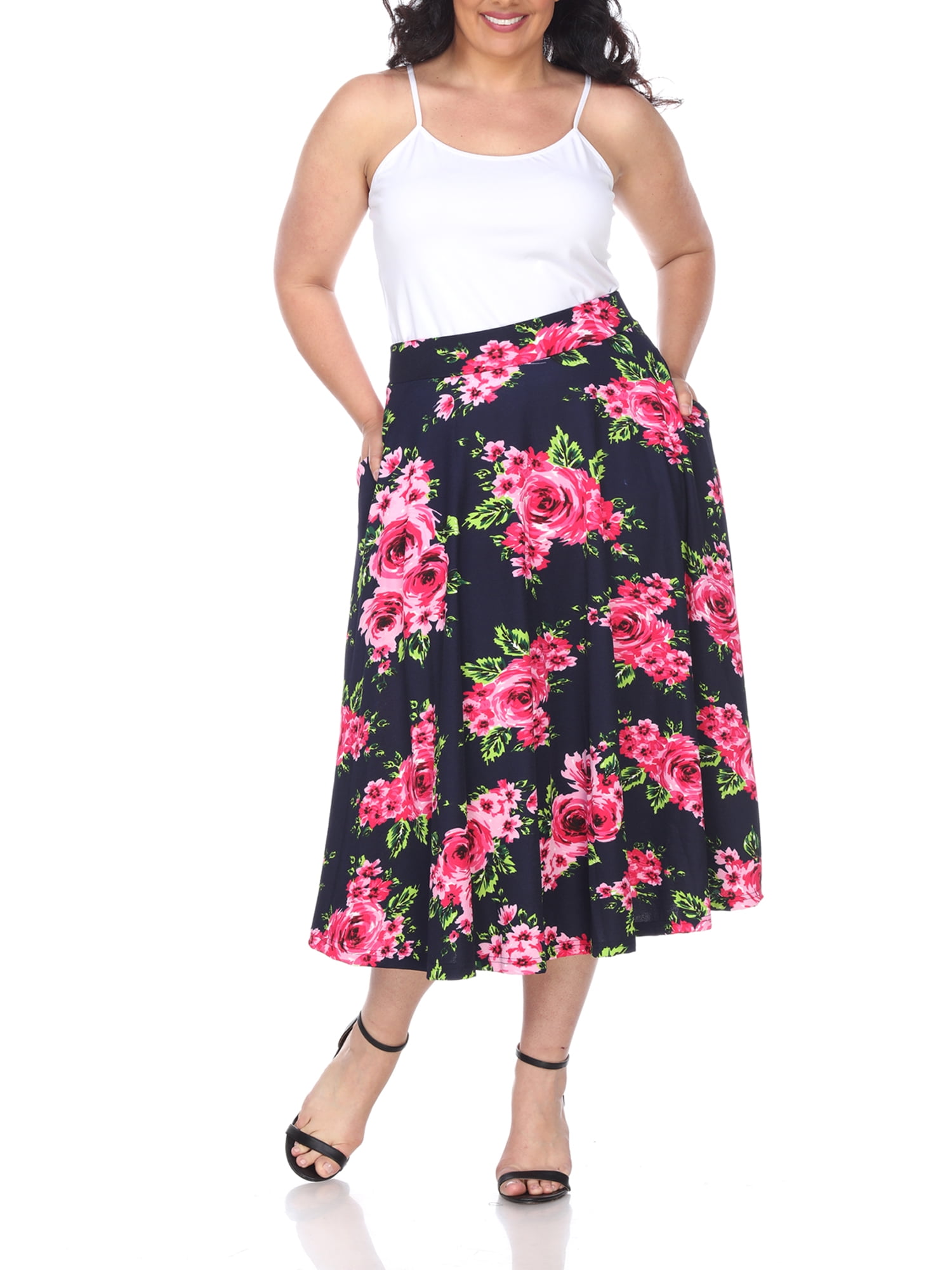 floral skirt walmart