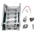 thumbnail image 1 of Minkissy Electrical Appliance Heat Element Heating Element Silver Heating Wire for Home Use 1Set, 1 of 8