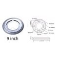 thumbnail image 2 of 4 Types Heavy Duty Rotating Bearing Turntable Lazy Susan Base Round Rotating Bearing Plate Turntable For Kitchen Dining Table, 2 of 9