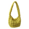 thumbnail image 3 of Bolsa de nube portátil de gran capacidad, de moda, minibolsa plisada para debajo del brazo, 3 of 6