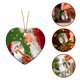 thumbnail image 3 of Gibobby Decoración realista Atmósfera Adornos Colgante de Papá Noel y Creativo Árbol de Navidad cálido(C), 3 of 5