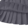 thumbnail image 4 of ATOGUTA Midi Skirts for Girls Gray Elastic Waist Boho Flowy A-Line Midi Skirt Casual Summer Clothes for Girls 3T-17, 4 of 7