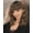 Ombre Ash Blonde, variant on DOPI Short Wavy Wig with Bangs for Women Shoulder Length Bob Curly Women's Charming Synthetic Wigs with Natural Wavy Black To Brown Heat Resistant Hair for Daily Party Use