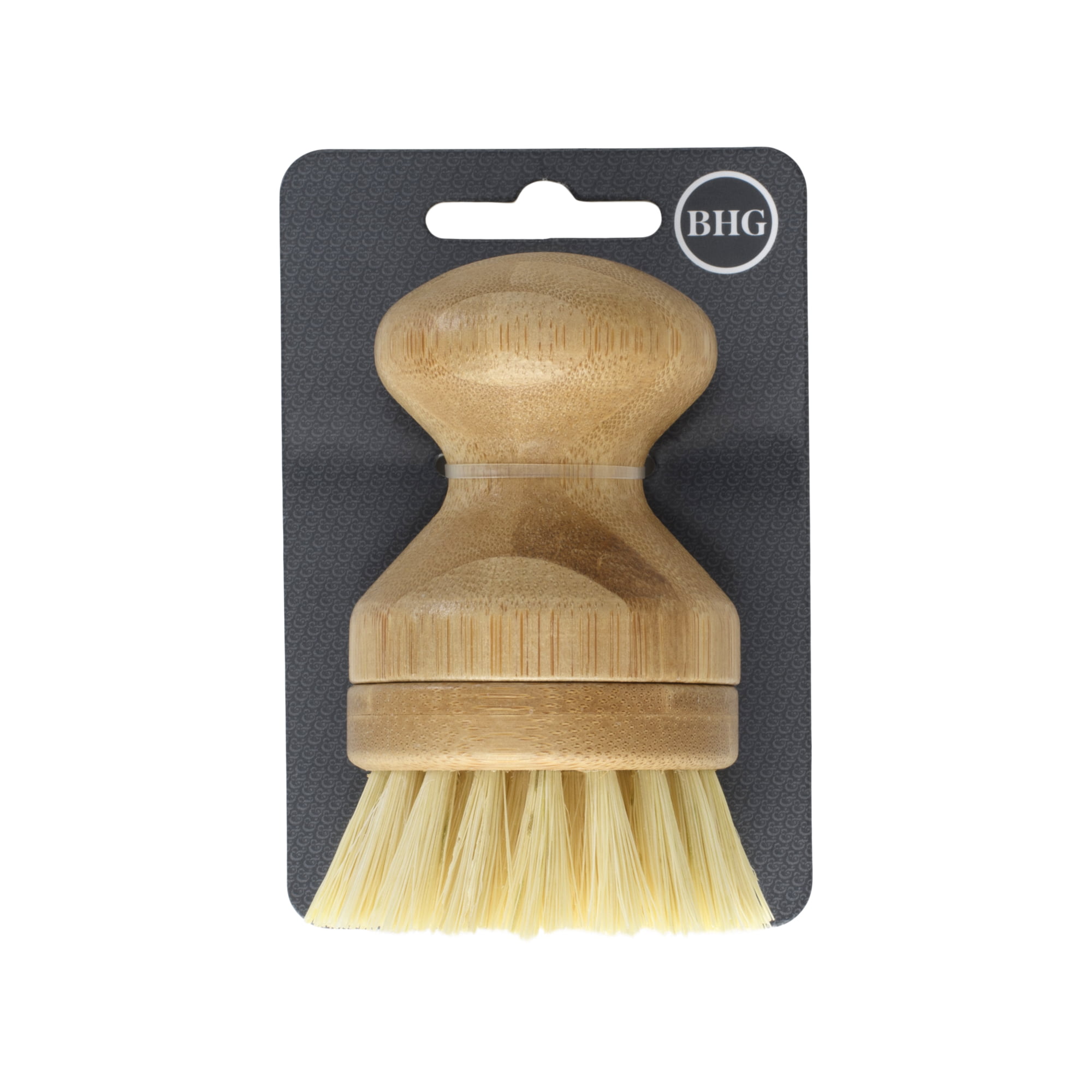Natural Bamboo Pot & Dish Brush With Replaceable Head - Organic Biodeg –  Smile Boutiques