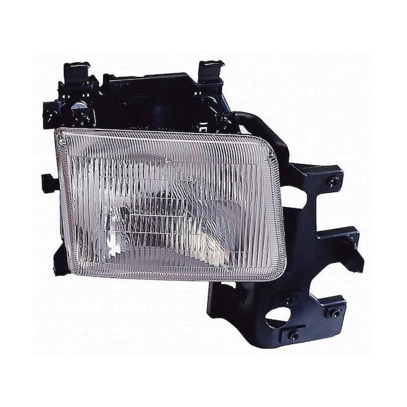Left Headlight Assembly - Compatible with 1995 - 1997 Dodge B2500 1996