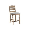 thumbnail image 2 of Intercon Furniture Highland Wood Ladder Back Stool in Brown (Set of 2), 2 of 2