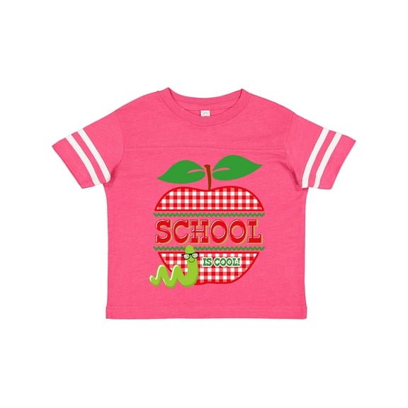 Inktastic Apple School is Cool Girls Toddler T-Shirt