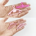 thumbnail image 3 of RONYOUNG 108PCS Mini Doll Clothes Hangers Toys Pink Gray Plastic Hanging Dress Closet Accessories for 11.5 Inch Doll Clothes Gown Dress Outfit Gown Dress Hangers, 9 Styles Mixed Packaging, 3 of 4