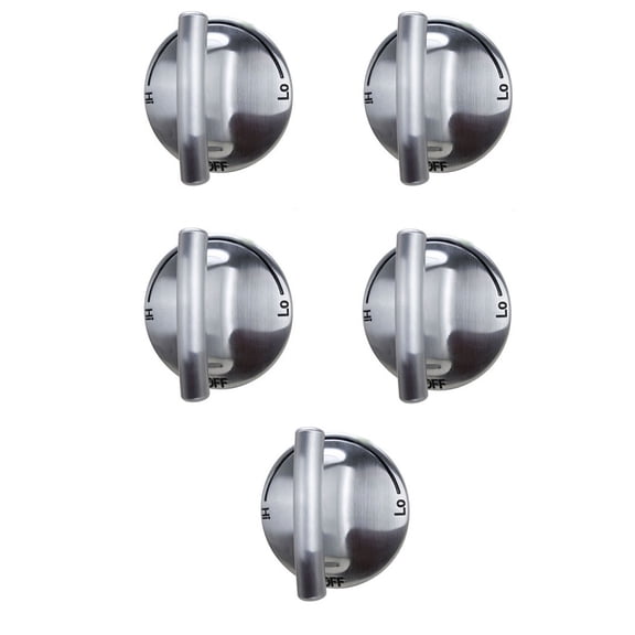 74007733 Burner Knob for Jenn Air Gas Range Cooktop PS2375871, AP5668987 5 Pack